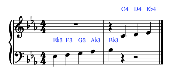 実音での表示 concert-pitch